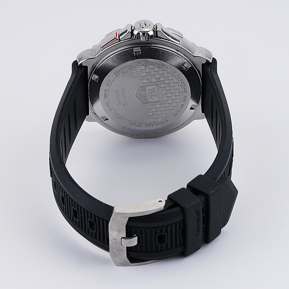 Tag Heuer Formula 1 Automatic Chronograph Black Dial Rubber