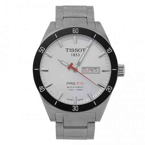 Tissot PRS 516 White Dial 42mm Watch | New York Jewelers Chicago