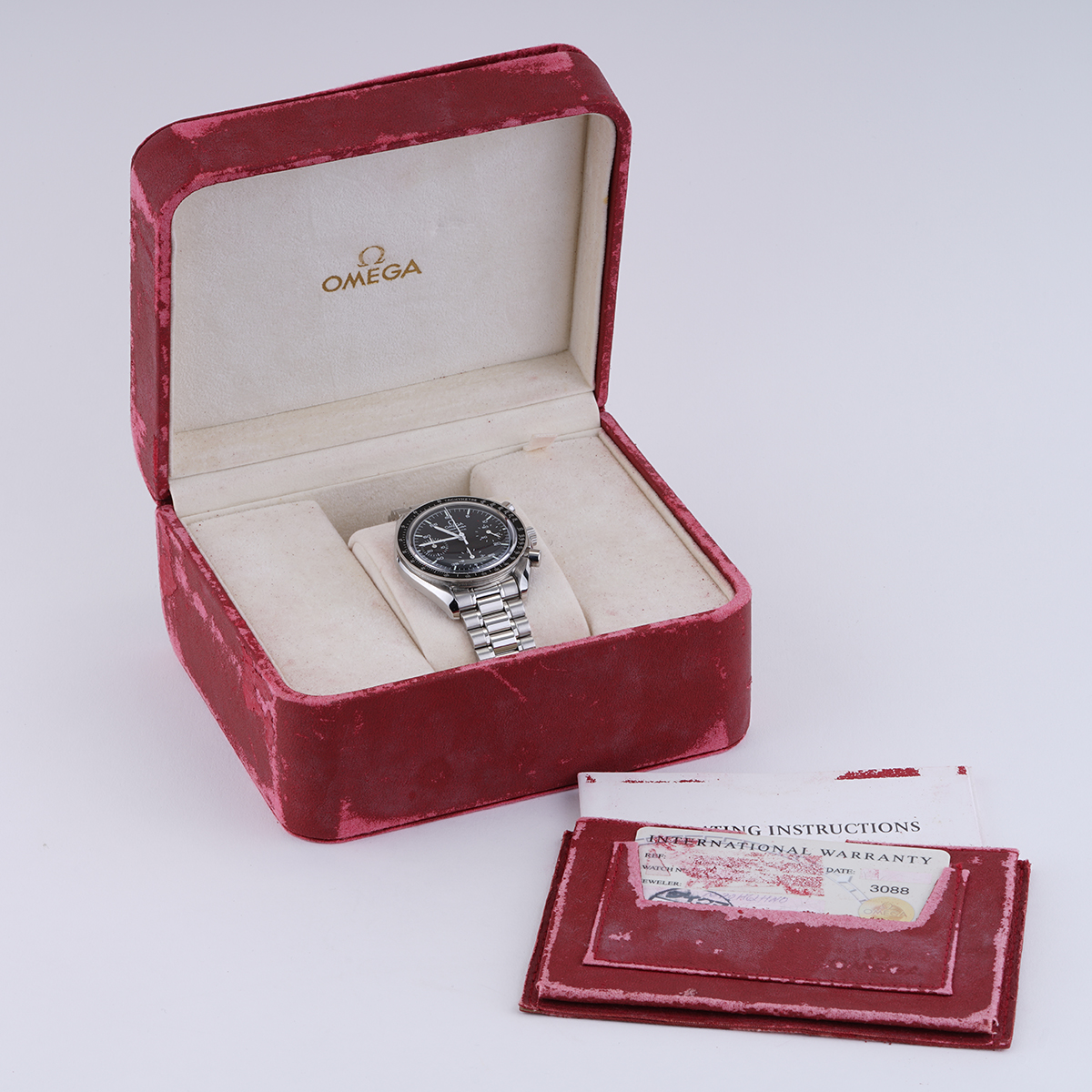 Omega speedmaster reduced online box