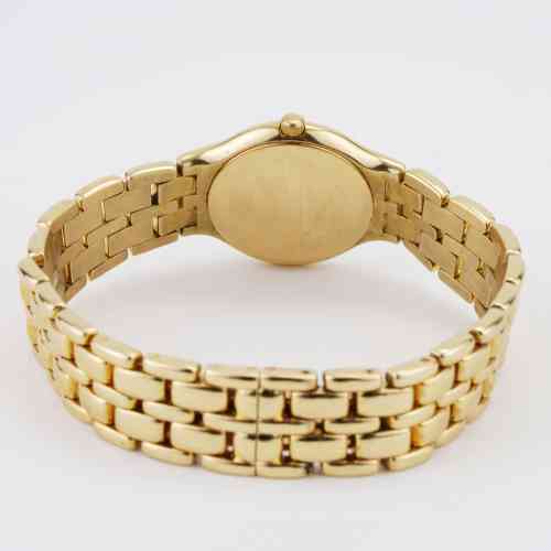 Ladies Cyma 18K Yellow Gold Diamond Bezel Circa 2002 | New  display picture 1
