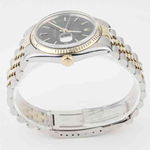 Rolex Datejust 36 Black Dial Two Tone Circa 1978 | New York