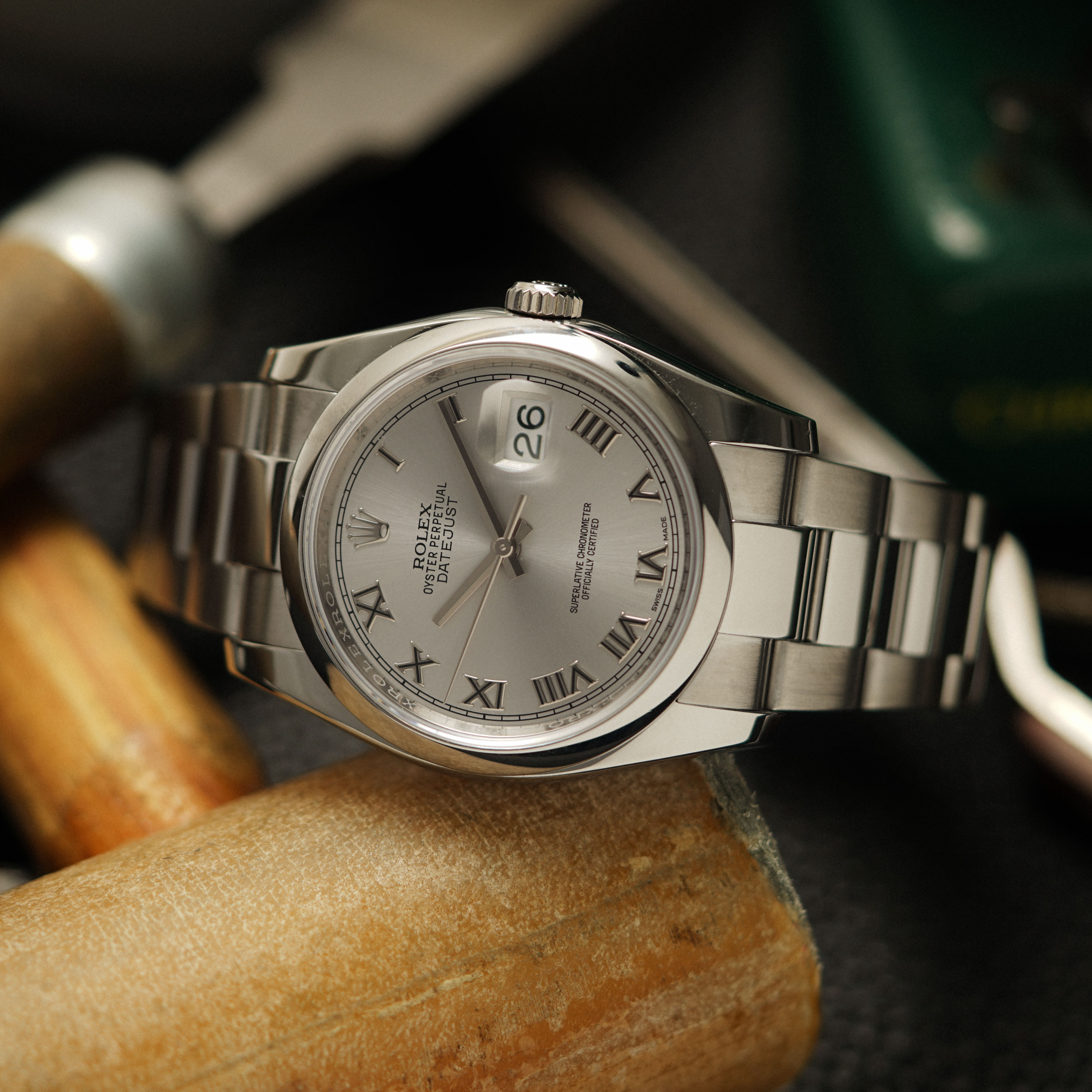 Rolex sales 116200 roman