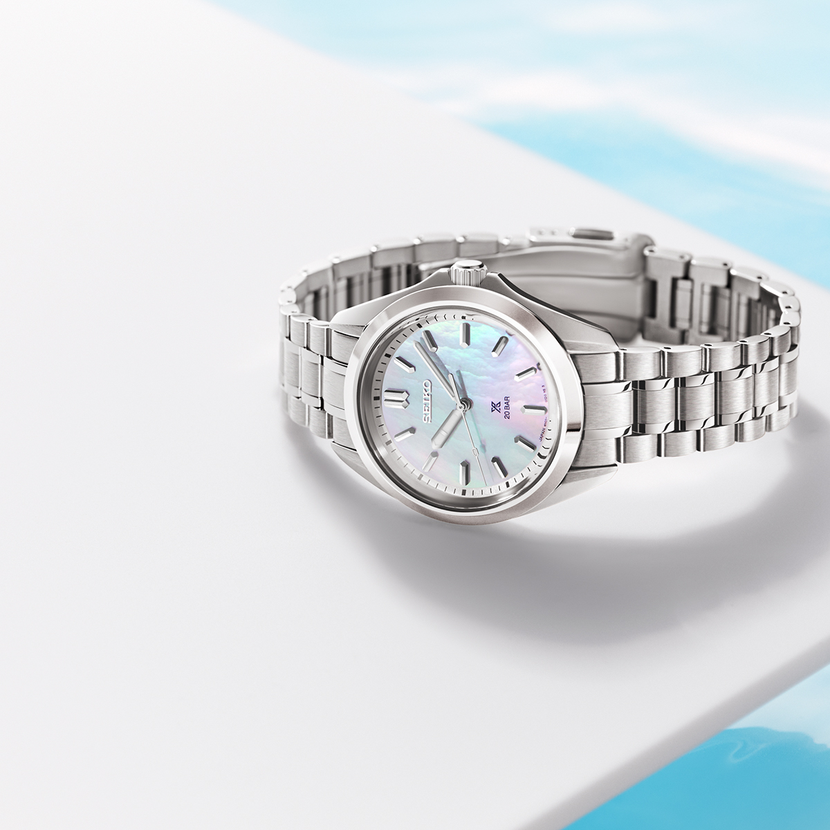 Seiko Prospex Sea Series Ladies Mother of Pearl Dial in 