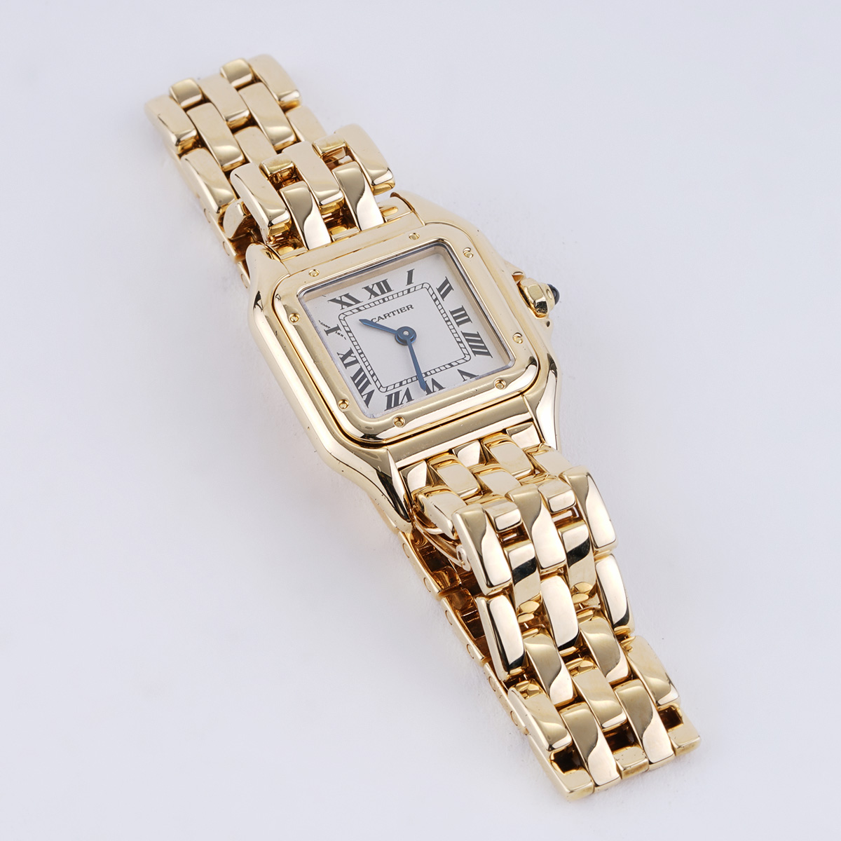 Cartier Panth re 18kt Yellow Gold White Dial Women s Watch 1070