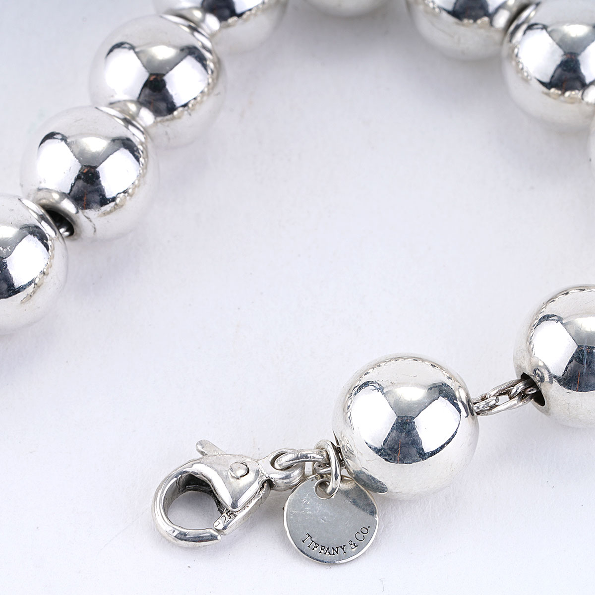 Tiffany and Co Estate Ball Bracelet Silver at 1stDibs | tiffany ball  bracelet, tiffany and co ball bracelet, tiffany silver ball bracelet with  heart