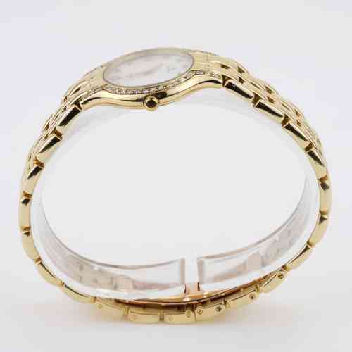 Ladies Cyma 18K Yellow Gold Diamond Bezel Circa 2002 | New  display picture 2