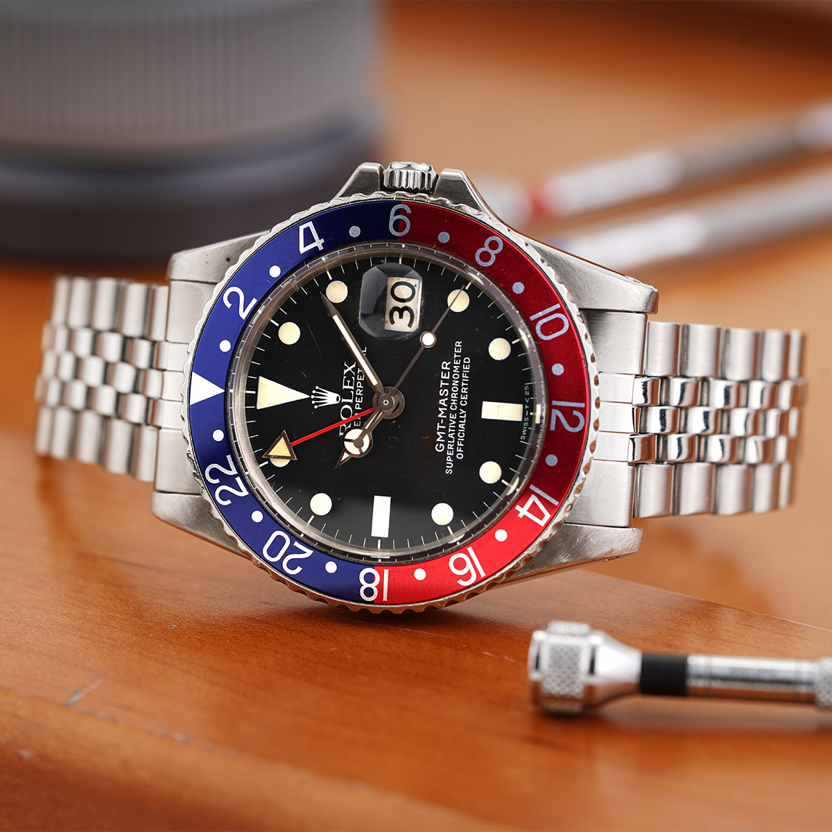 Rolex GMT Master Pepsi Circa 1969 Vintage New York Jewelers Chicago