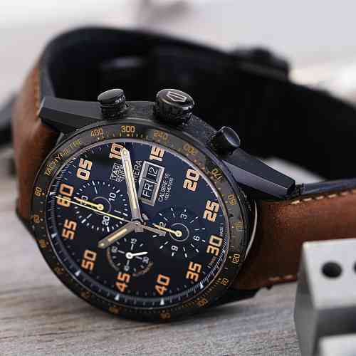 TAG Heuer Carrera Calibre 16 Chronograph Tachymeter Silver