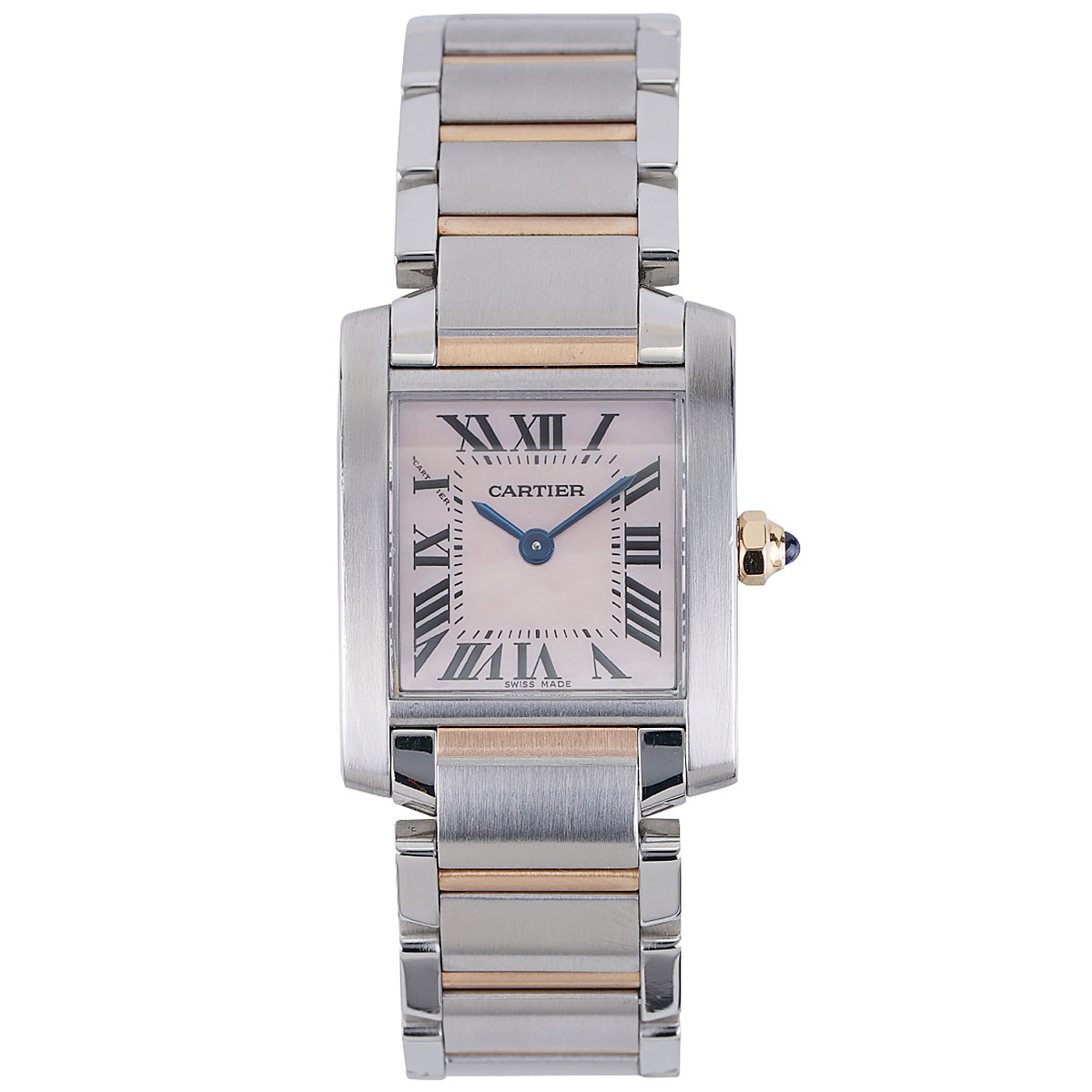 Cartier Tank W51027Q4 Circa 2006 Two Tone New York Jewelers Chicago