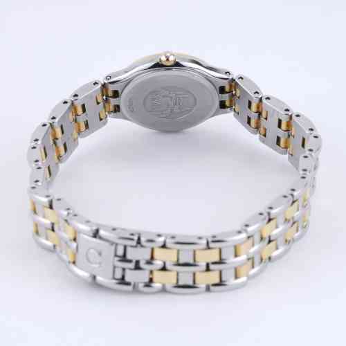 OMEGA Stainless Steel and 18k Gold Watch DeVille Symbol 6101