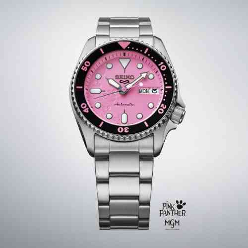 Seiko 5 Sports SKX Series x Pink Panther Limited Edition 38mm