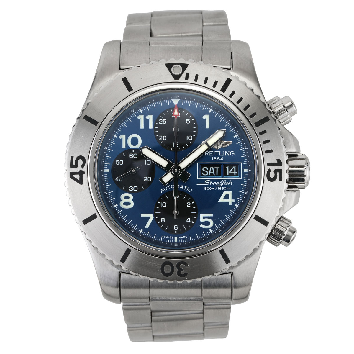 Breitling superocean steelfish price best sale