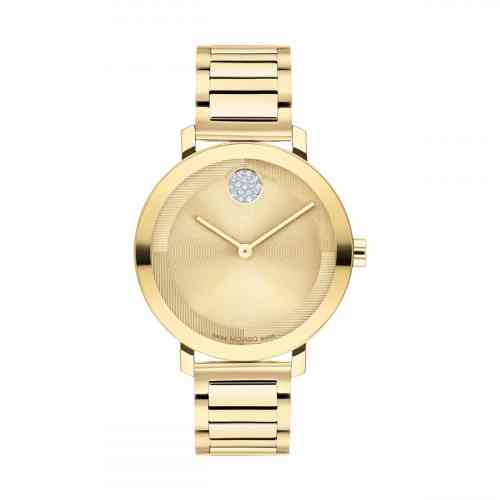 Movado bold best sale gold watch