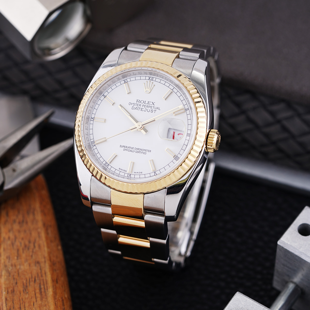 Rolex datejust outlet roulette dial