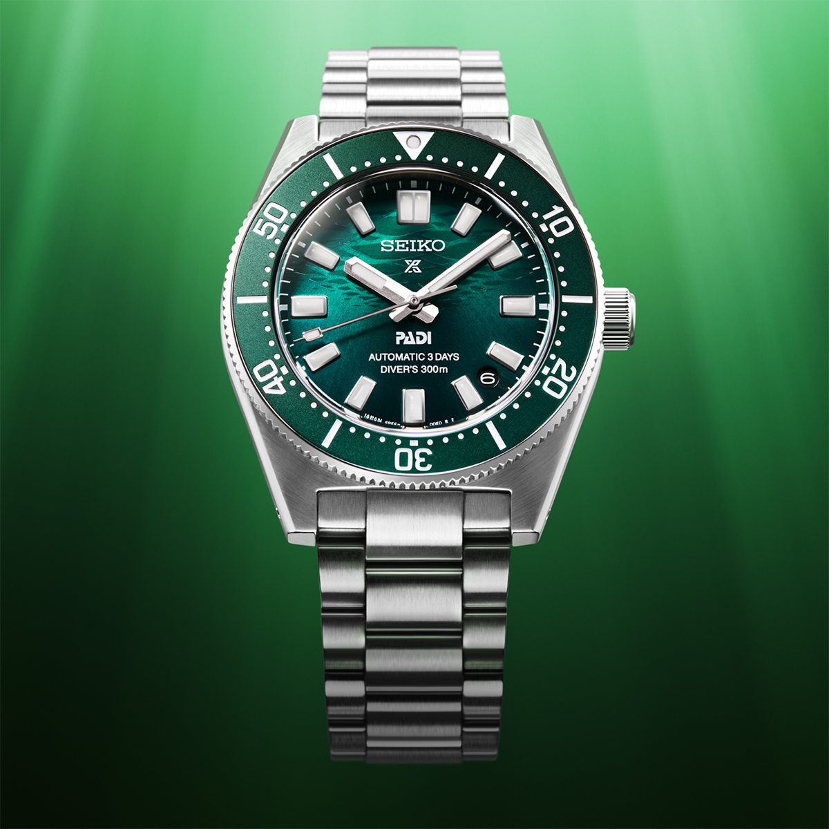 Seiko Prospex 1965 Heritage Divers PADI Special Edition Green Dial