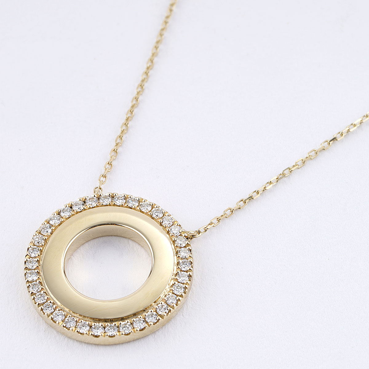 Buy Circle Shape Necklace in India | Chungath Jewellery Online- Rs.  93,100.00