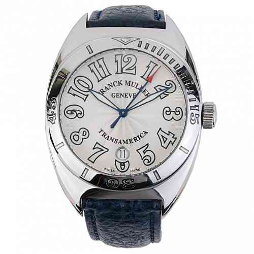 Franck Muller Transamerica Silver Dial 2000 SCP New York