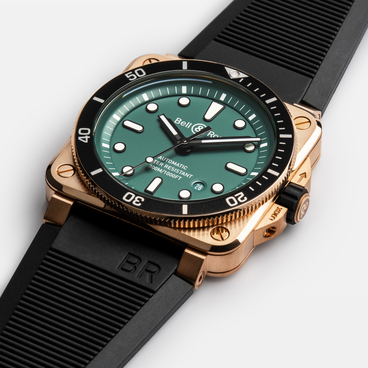 Bell & ross diver green bronze online