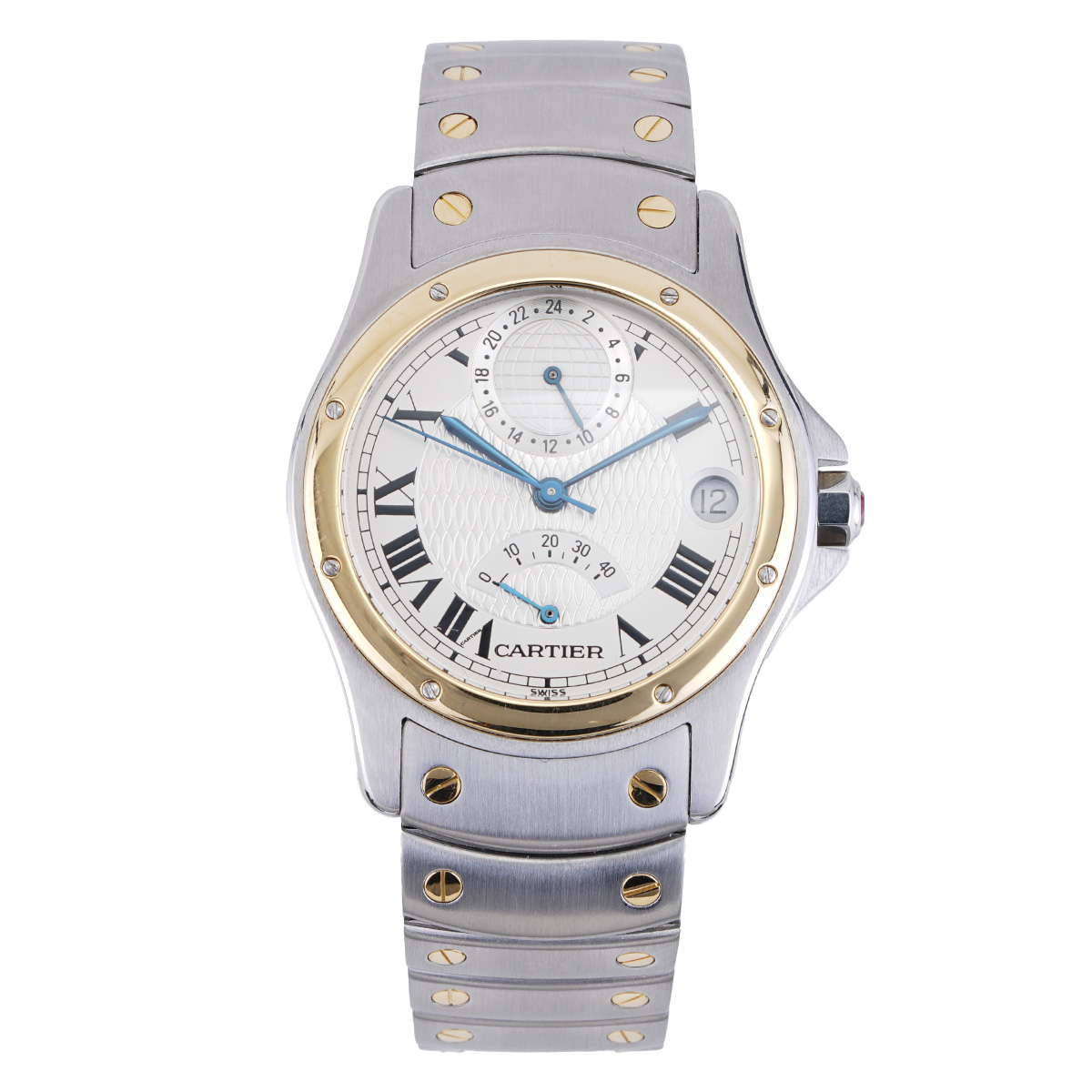 Cartier gmt clearance