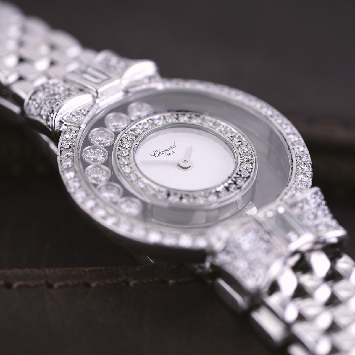 Chopard happy diamonds outlet watch pre owned