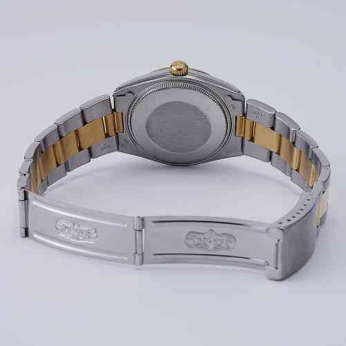 時計 ROLEX Rolex Men's Two-Tone Genuine 4link Two Tone Rolex Oyster Perpetual 34 mm | New York Jewelers Chicago