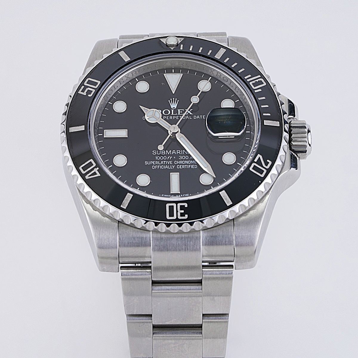 Rolex Submariner Ceramic Circa 2013 116610 New York Jewelers Chicago