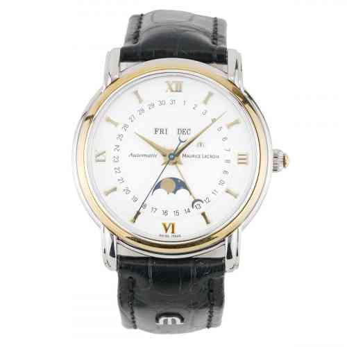 GMHS484A○モリシゲ / MORISHIGE ライティングビューロー デス Maurice Lacroix Masterpiece Moonphase Triple Date | New York