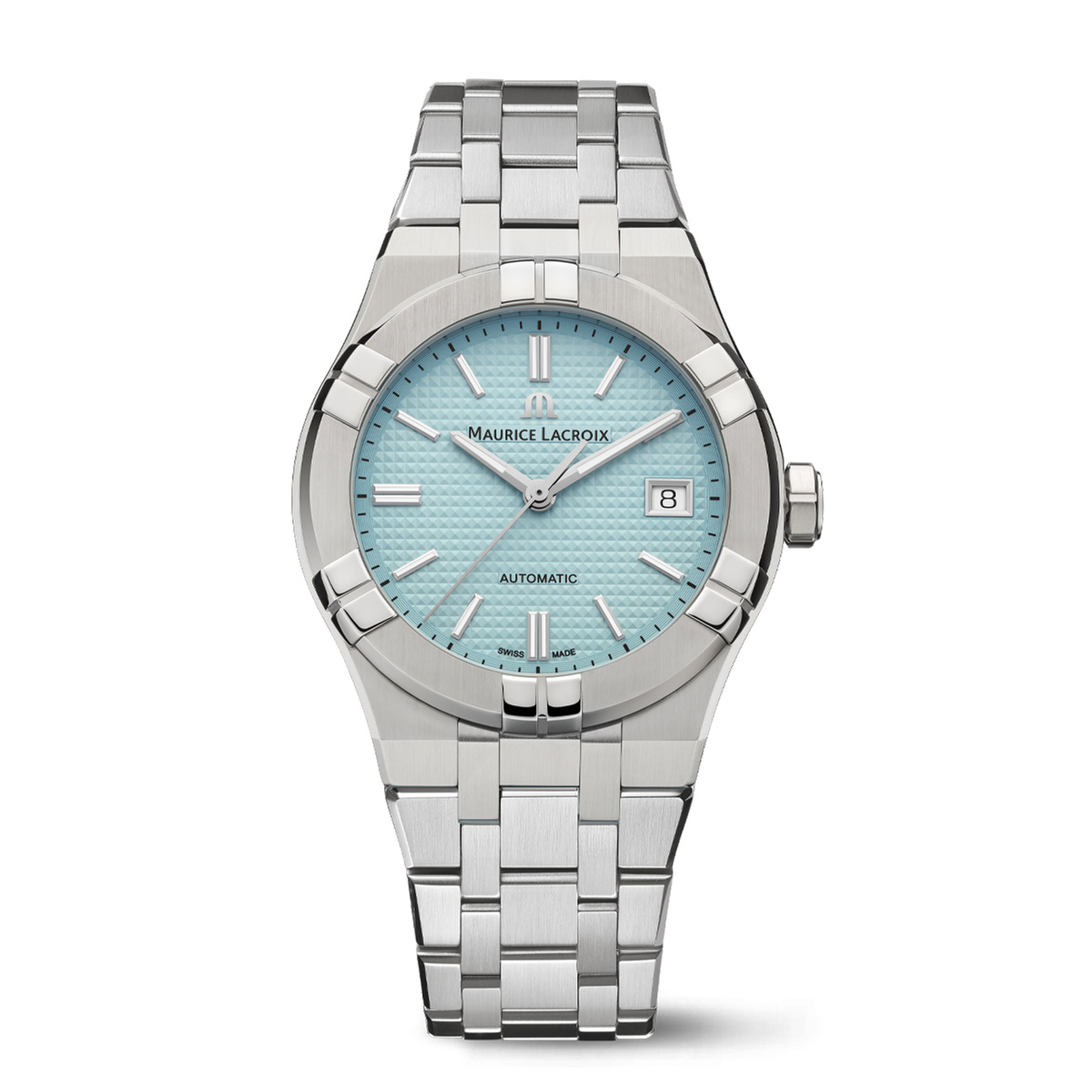 Maurice Lacroix Aikon 39mm Limited Summer Edition Light Blue Dial New York Jewelers Chicago