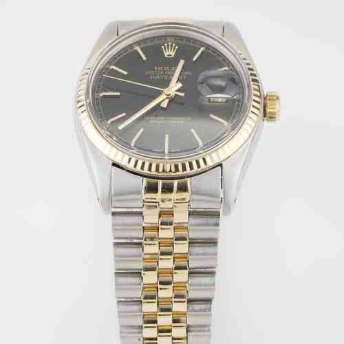 【正規通販】 Black 36 Datejust Rolex Dial York New | 1978 Circa Tone Two ラッピング・包装
