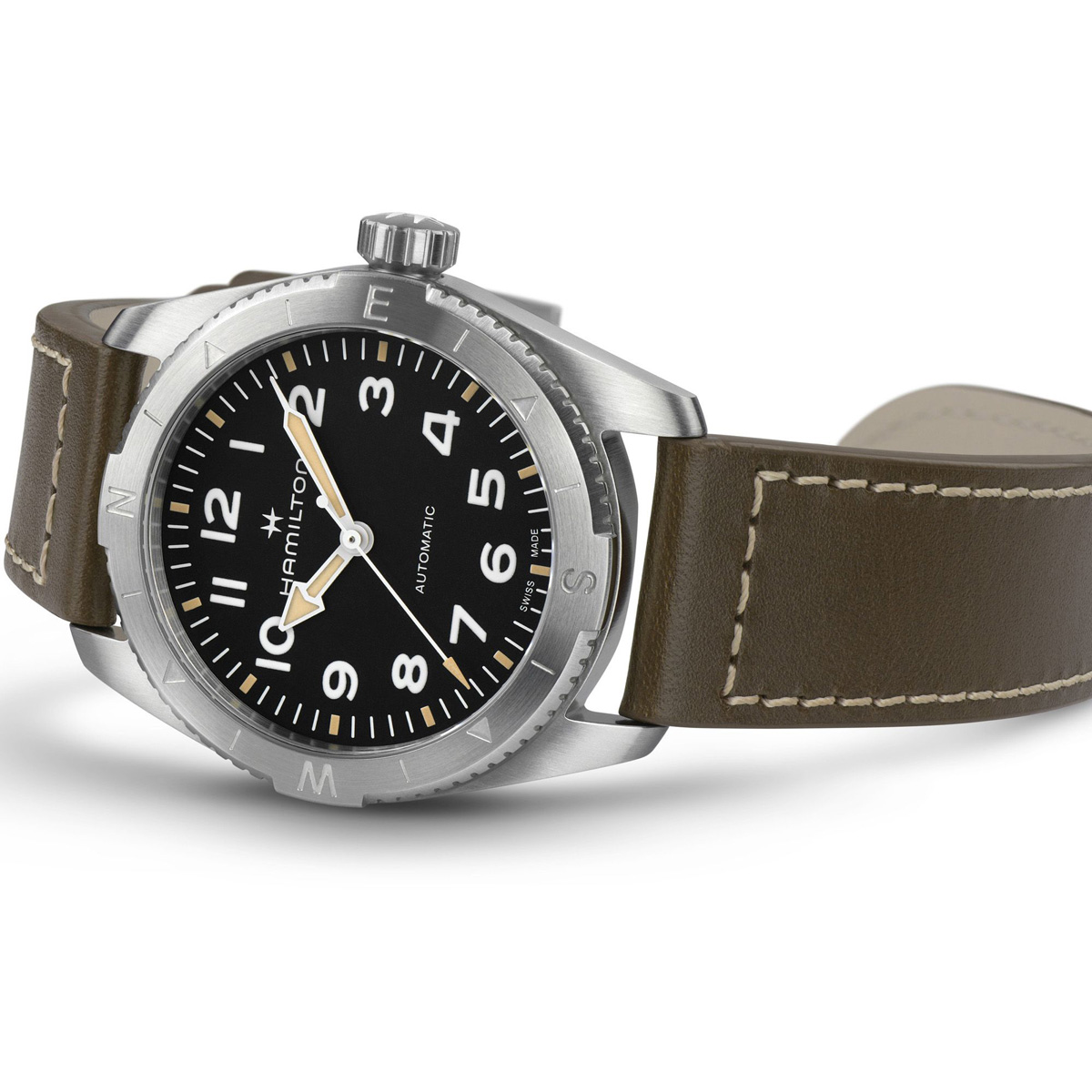 Hamilton Khaki Field Expedition 37mm Black Dial Leather Hamilton Khaki Field Expedition 37mm Black Dial Leather