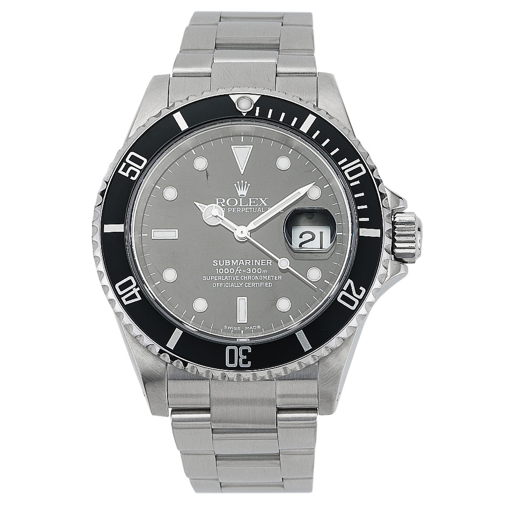 Rolex Submariner Date 40mm Black Dial Stainless Steel Oyster 