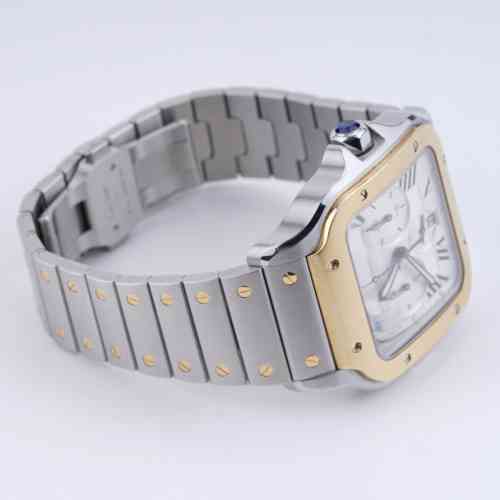 Cartier Santos De Cartier Box/Papers 3 Extra Straps Circa