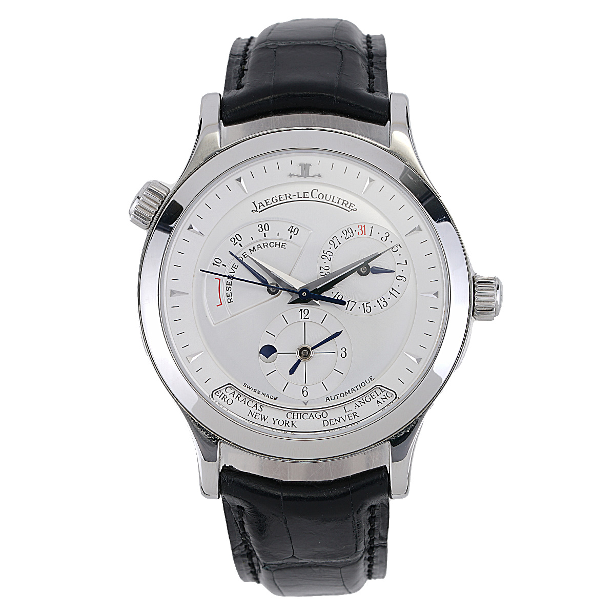 Jaeger Lecoultre Master Geographic Dual Time Circa 2004 New York