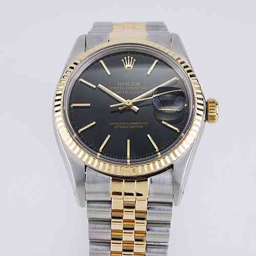 Rolex Datejust 36 Black Index Dial Circa 1984 16013 | New