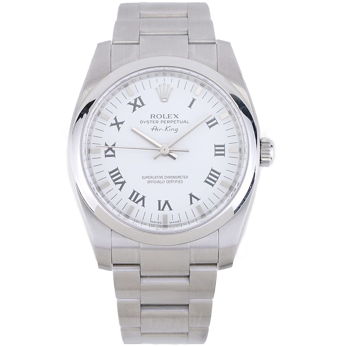 Rolex Air King Oyster Band Circa 2013 New York Jewelers Chicago