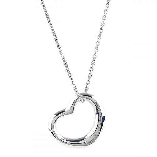 Tiffany & Co. PERETTI シルバーブローチ　「r」 22032 - Tiffany & Co. Peretti Rock Crystal Teardrop Pendant