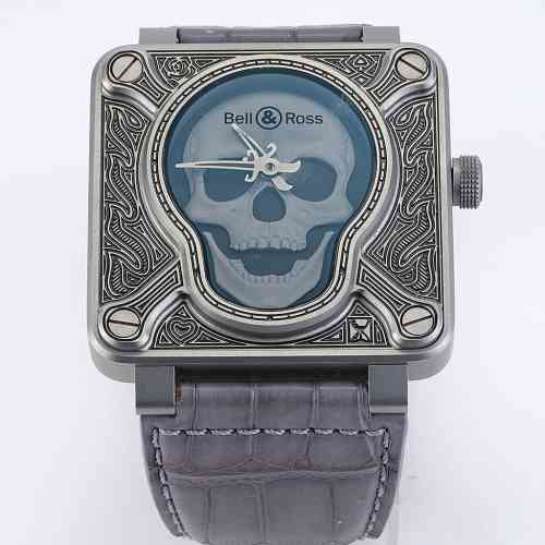 Bell & ross burning skull best sale