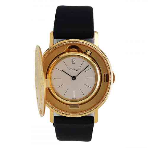 Eska $20 24ct Circa 1896 Gold Coin Watch | New York Jewelers Chicago