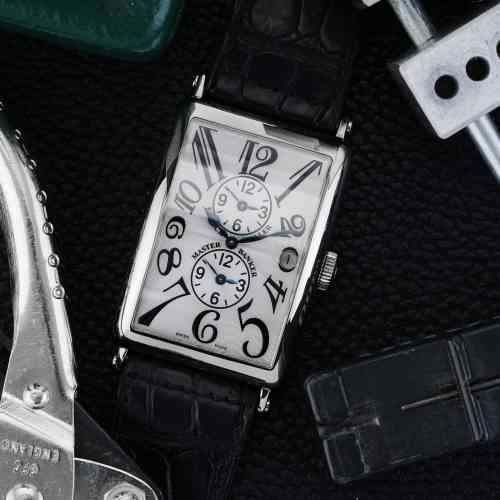 Franck Muller Master Banker Long Island 1200MB 3 Time Zone 18K