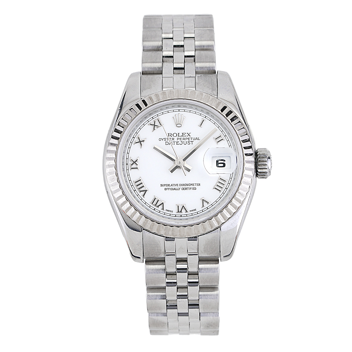 eksistens enkemand dome Rolex Datejust Lady 179174 White Dial 26mm Circa 2007 | New York Jewelers  Chicago