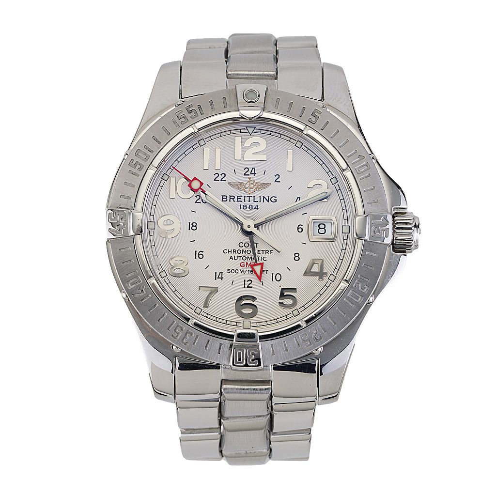 Breitling Colt GMT White Circa 2010 | New York Jewelers Chicago