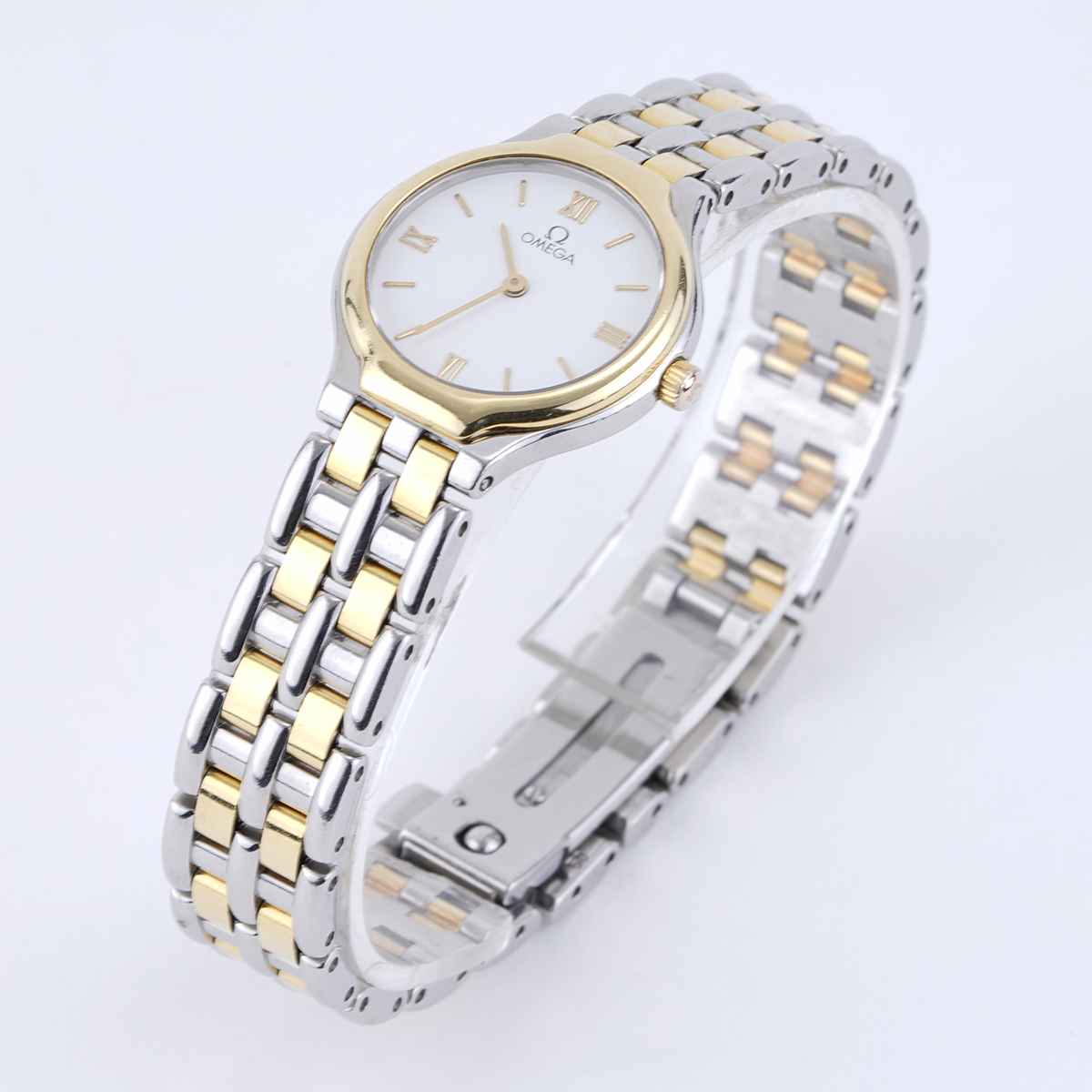 Omega Deville Ladies Two Tone Circa 1995 | New York Jewelers Chicago