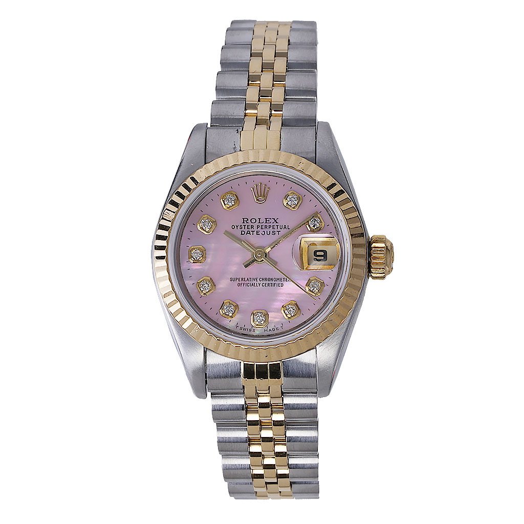 Pink mother hotsell of pearl rolex