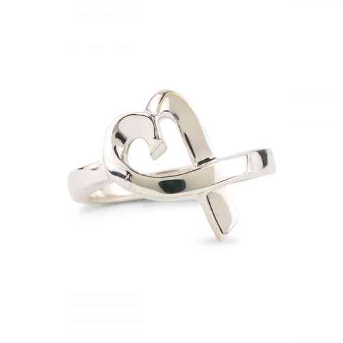 ユーズド品】TIFFANY Triple Loving Heart ＊549