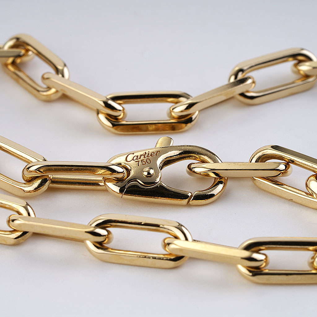 Share more than 64 cartier chain necklace length best - POPPY