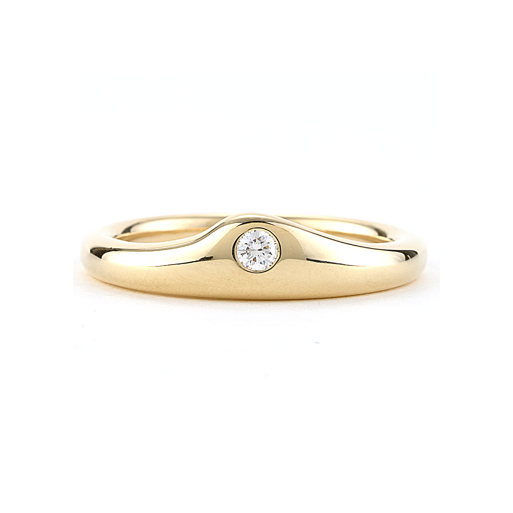Tiffany And Co Angela Cummings Diamond Band In 18k Yellow Gold New