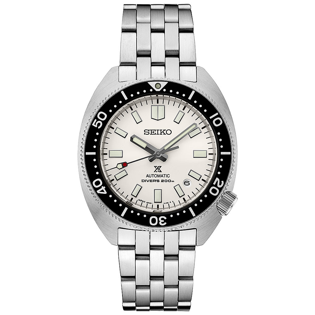 Solrig Såkaldte Implement Seiko Prospex Automatic Diver's Watch ReInterpretation White Dial | New  York Jewelers Chicago