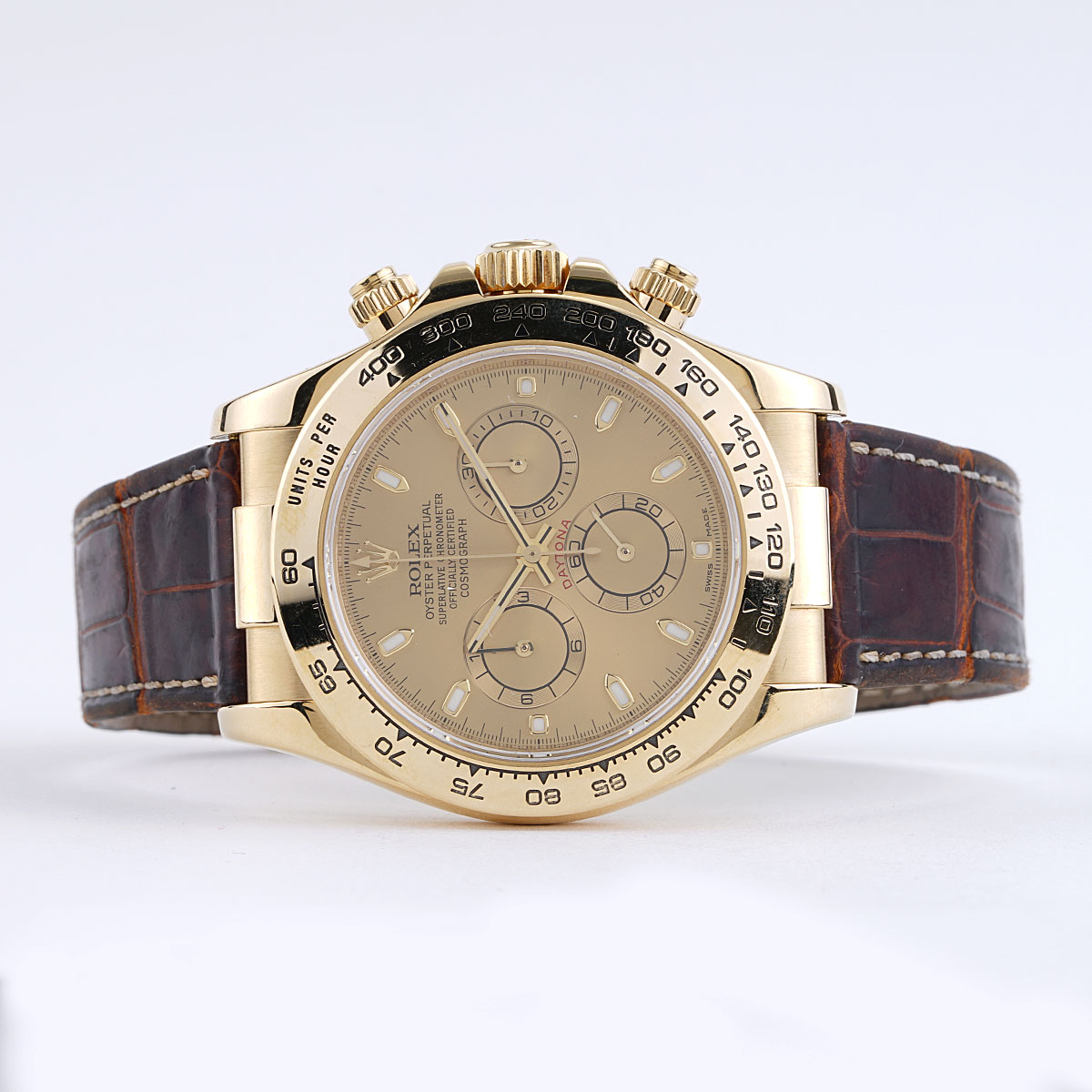 ROLEX DAYTONA クロノグラフ ゴールド Rolex Daytona Yellow Gold Circa 2007 | New York Jewelers Chicago
