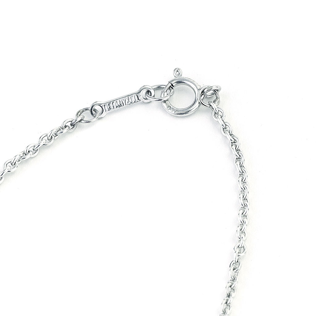 tiffany co paloma s graffiti collection x pendant necklace sterling silver 5740 297