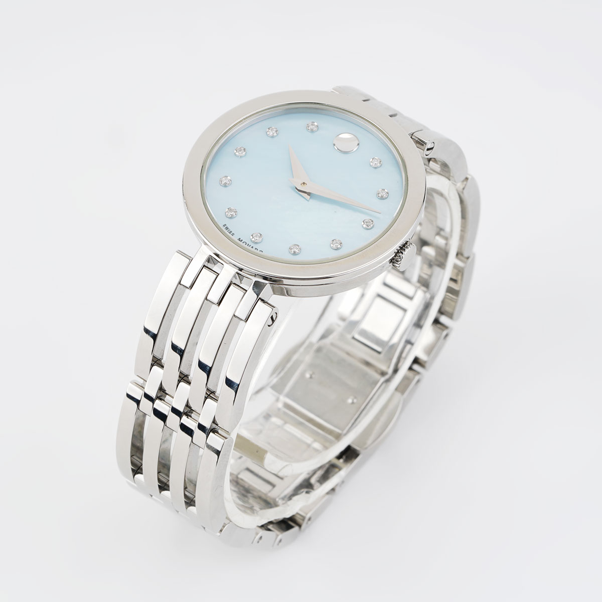Movado Esperanza Saphire Crystal Watch Movado Esperanza Two Tone Watch - 66mint Fine Estate Jewelry main image 3